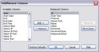 Add/Remove Columns